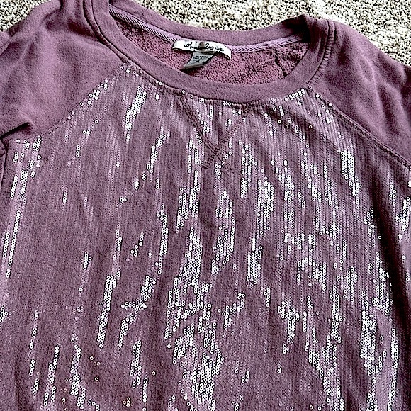 M American Rag top, sequins sequined front shirt - Picture 4 of 6